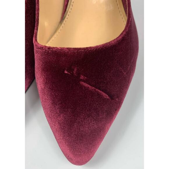 Jessica Simpson Heels Lindly Velvet Bloc - Picture 5 of 9